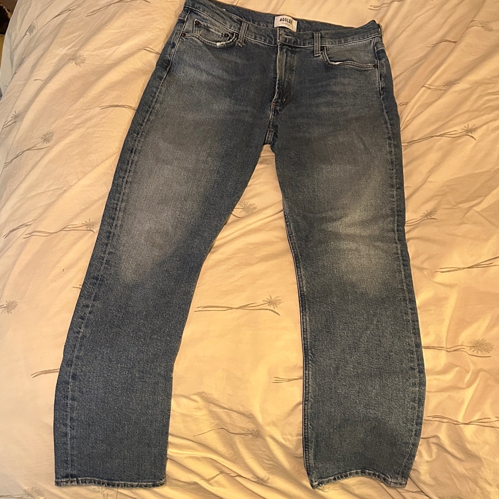 Agolde Women’s Denim Straight Jeans